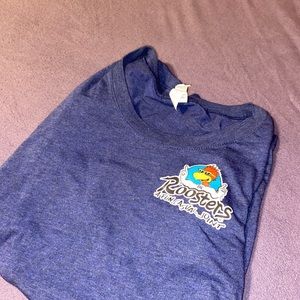Navy Blue Roosters Tee